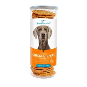 Breed Essentials 197247000877 Chicken Chips 5.5 Oz - Weimaraner