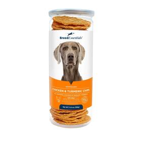 Breed Essentials 197247000891 Chicken And Turmeric Chips 5.5 Oz - Weimaraner