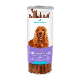 Breed Essentials 197247001058 Sweet Potato Slims 7.5 Oz - Cocker Spaniel