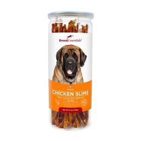 Breed Essentials 197247001119 Chicken Slims 6 Oz - Mastiff