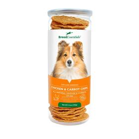 Breed Essentials 197247001188 Chicken And Carrot Chips 6 Oz - Shetland Sheepdog