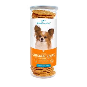 Breed Essentials 197247001225 Chicken Chips 5.5 Oz - Papillon