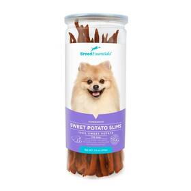 Breed Essentials 197247001300 Sweet Potato Slims 7.5 Oz - Pomeranian