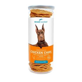 Breed Essentials 197247001379 Chicken Chips 5.5 Oz - Doberman Pinscher