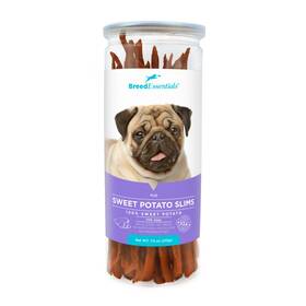 Breed Essentials 197247001409 Sweet Potato Slims 7.5 Oz - Pug