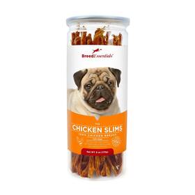Breed Essentials 197247001416 Chicken Slims 6 Oz - Pug