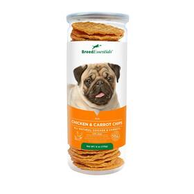Breed Essentials 197247001430 Chicken And Carrot Chips 6 Oz - Pug