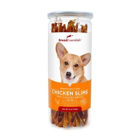 Breed Essentials 197247001461 Chicken Slims 6 Oz - Pembroke Welsh Corgi