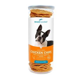 Breed Essentials 197247001522 Chicken Chips 5.5 Oz - Boston Terrier