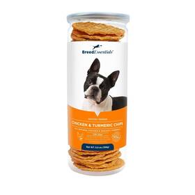 Breed Essentials 197247001546 Chicken And Turmeric Chips 5.5 Oz - Boston Terrier