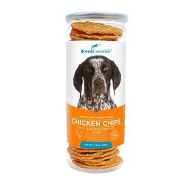 Breed Essentials 197247001577 Chicken Chips 5.5 Oz - German Shorthaired Pointer