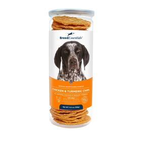 Breed Essentials 197247001591 Chicken And Turmeric Chips 5.5 Oz - German Shorthaired Pointer