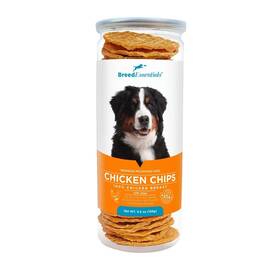 Breed Essentials 197247001676 Chicken Chips 5.5 Oz - Bernese Mountain Dog
