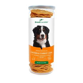 Breed Essentials 197247001683 Chicken And Carrot Chips 6 Oz - Bernese Mountain Dog