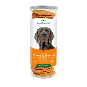 Breed Essentials 197247001737 Chicken And Carrot Chips 6 Oz - Great Dane