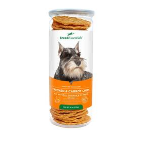 Breed Essentials 197247001836 Chicken And Carrot Chips 6 Oz - Miniature Schnauzer