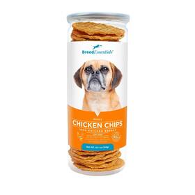 Breed Essentials 197247001928 Chicken Chips 5.5 Oz - Puggle