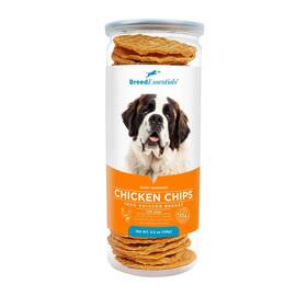 Breed Essentials 197247002178 Chicken Chips 5.5 Oz - St. Bernard