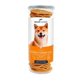 Breed Essentials 197247002246 Chicken And Turmeric Chips 5.5 Oz - Shiba Inu
