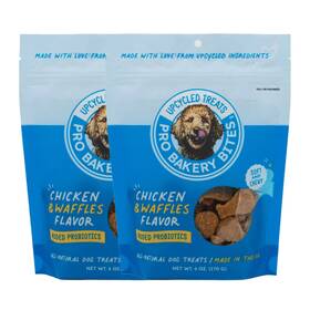 Brenmar 850019783261 Chicken And Waffles Pro Bakery Bites With Probiotic Pack Of 2 6 Oz