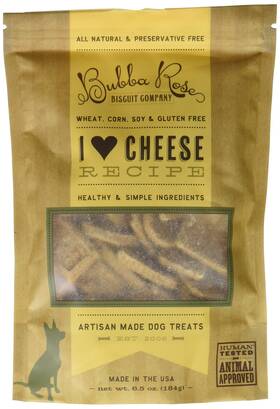 Bubba Rose 736211508249 Biscuit Co. - Cheese Dog Biscuits I Heart 1 Count Pack Of