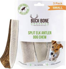 Buck Bone 705353580796 Organics Elk Antler Dog Chews