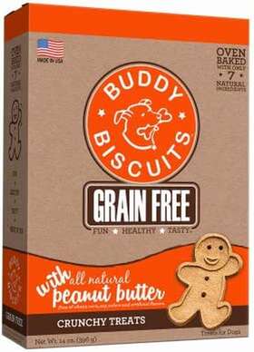 28150-old Buddy Biscuits Grain Free Dog Treats Baked In Usa Large Size Treat With Natura