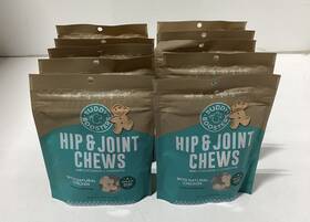 Buddy Boosters 693804181015 10 Bags Biscuits Hip And Joint Soft Chews Chicken Dog Treats - 5 Oz/bag