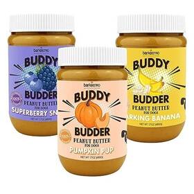 Buddy Budder 860003572245 Bark Bistro Company Superberry Snoot Barkin Banana Pumpkin Pup 100% Nat