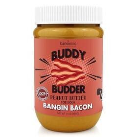 Buddy Budder 860006060176 Bangin Bacon Peanut Butter 100% Natural 17oz Dog Treat Pill Pocket Made