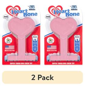 Bullibone 463977808640 Small Peppermint Heart Bone - Dogs And Aggressive Chewers
