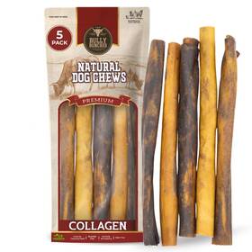 Bully Bunches 787416396438 Premium Beef Collagen Chews For Dogs All-natural Long-last Inch