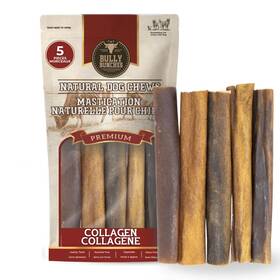 Bully Bunches 787416396735 Premium Beef Collagen Chews For Dogs 3.5 Ounce Pack Of 1