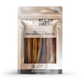 6998df8b89ccd393732d4778 Bully Pals Dog Treats 6 Inch Thin Sticks For Small Dogs And Puppies 20 Pack All Natural Single