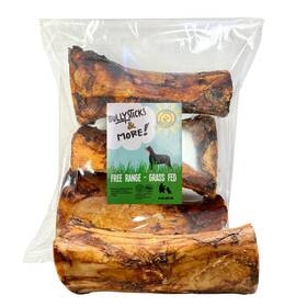 Bullysticks & More 631851910967 Marrow Bones Jumbo Large 3 Count Meaty Dog Chews