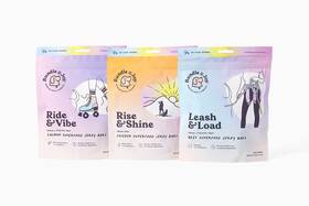 Bundle X Joy 850035258170 Dog Treats Jerky Snack Bars Variety 3-5 Oz Bags Training Natural Su