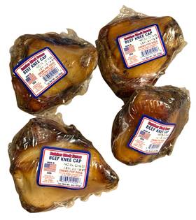 Butcher Block Bones 840369912206 Beef Knee Cap Chews For Dogs 4 Individually Wrapped 3oz Treats - Ex 3/27