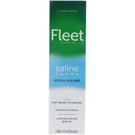 Fl02011 C.b. Fleet Enema Extra Saline Laxative 7.8 Oz. Pack Of 3