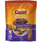 C01308w Cadet Sweet Potato Dog Treat Wraps Standard Packaging Duck Oz