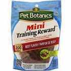 C985405 Pet Botanics Mini Training Reward Treats Beef Oz 012104783048