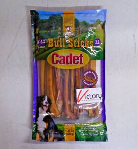 1542618 Cadet Bull Sticks 12-pack 9 Inch -12 Large Grass-fed Free-range Cattle