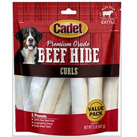 Cadet 711181858075 Rawhide Curls 2 Pounds