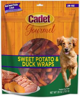 C07204 Cadet Gourmet Sweet Potato 1.75 Pound Pack Of 1 And Duck Wraps