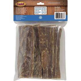 C32037x Cadet 4 Oz. 100% Real Beef Strips For Dogs Medium 10-pack