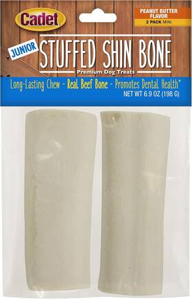 C70373 Cadet Junior Stuffed Shin Bones - Highly Digestible 6.9 Ounce Pack Of 1