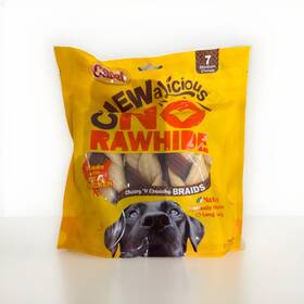 C70600 Cadet Chewalicious Chewy N Crunchy Dog Treats 6.87 Ounce Real Chicken Chews