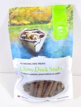 Caledon Farms 835302004650 Treat Dog Duck Chewy Stick 7.8 Oz - Single Pack