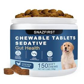 B0ft8b5t33 Calming Dog Chews For Anxiety Relief Stress And Noise Reduction 150