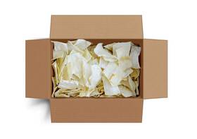Canine Butcher Shop 879996001113 Beef Rawhide Chips For Dogs Single-ingredient Usa Chews 3 Lb All-