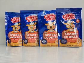 Canine Carry Outs 079100851546 4 - 4.5 Oz Packs Spooky Cookies Snacks For Dogs 12/26